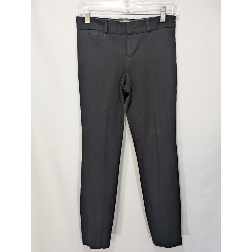 Banana Republic Sloan Fit Black Ankle Pants Size 0